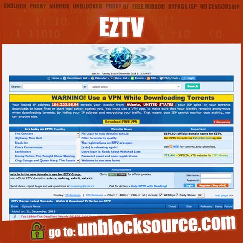 torrent galaxy mirror|eztv torrent unblocked.